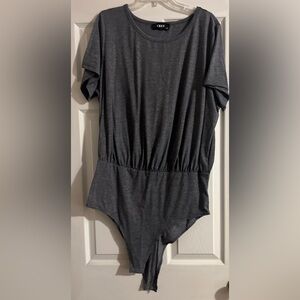 Cider Gray Bodysuit